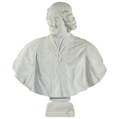 Plaster du Louvred Bust of Boissuet Jacques-Benigne