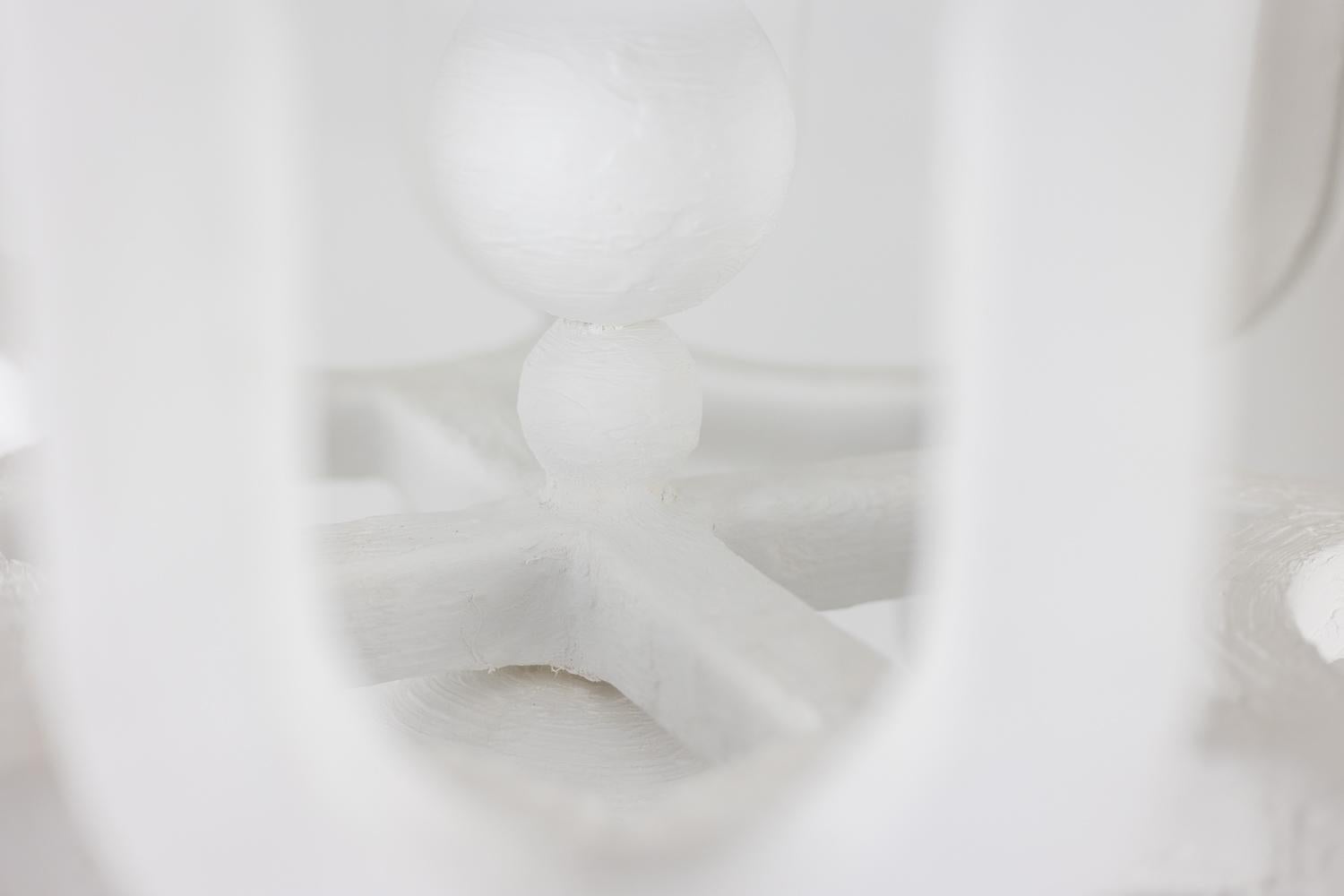 Plaster “Eye” lantern. Small series artist work. For Sale 3