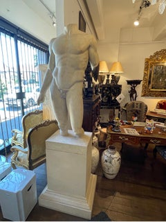 Figura de escayola del Doryphoros de Polykleitos, principios del siglo XX