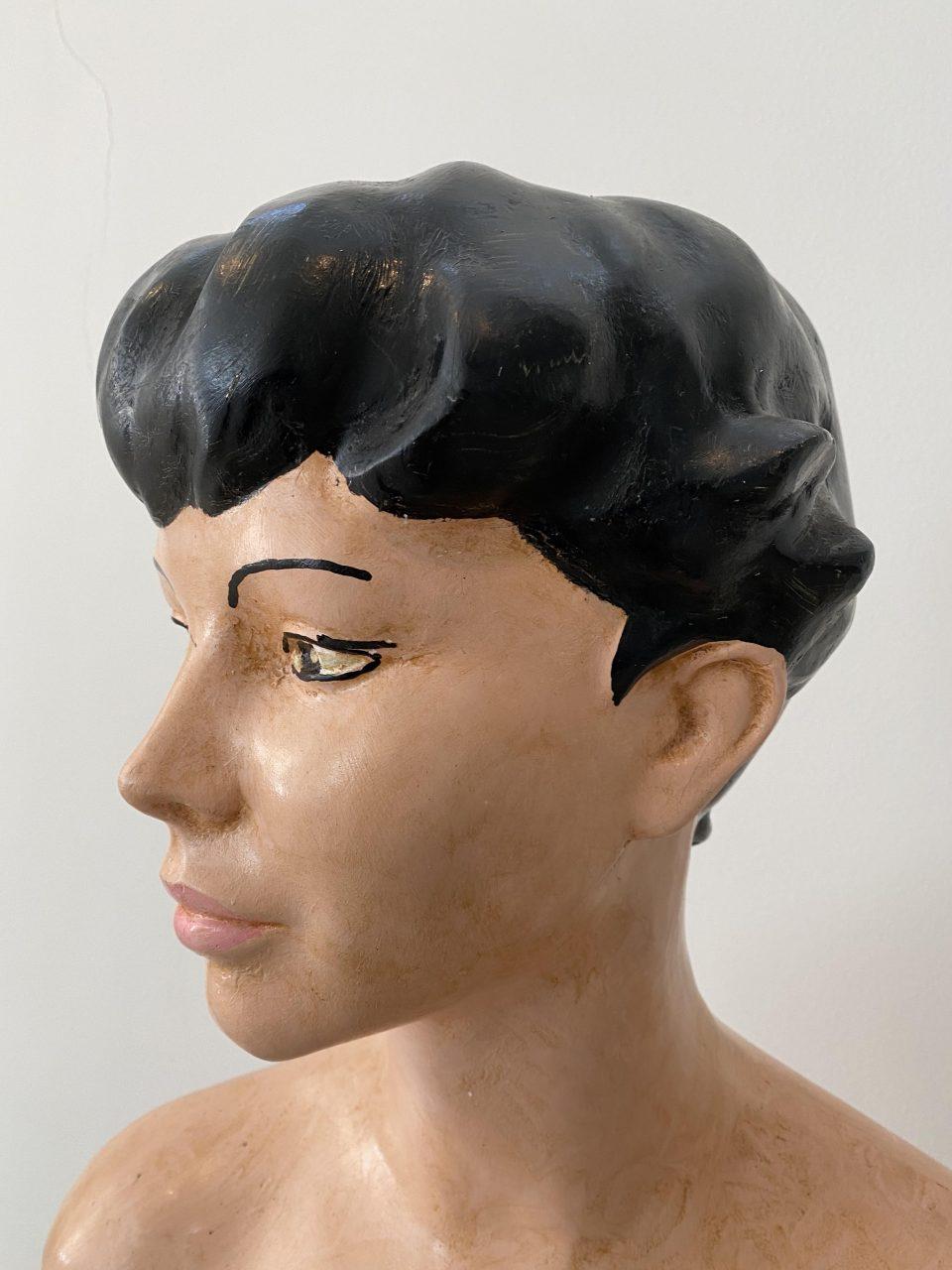 Plaster Figurine / Bust – Chanel 1940s 2