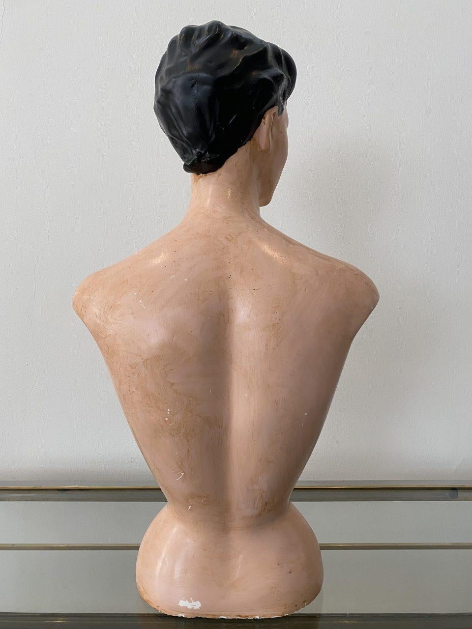 Plaster Figurine / Bust – Chanel 1940s 3
