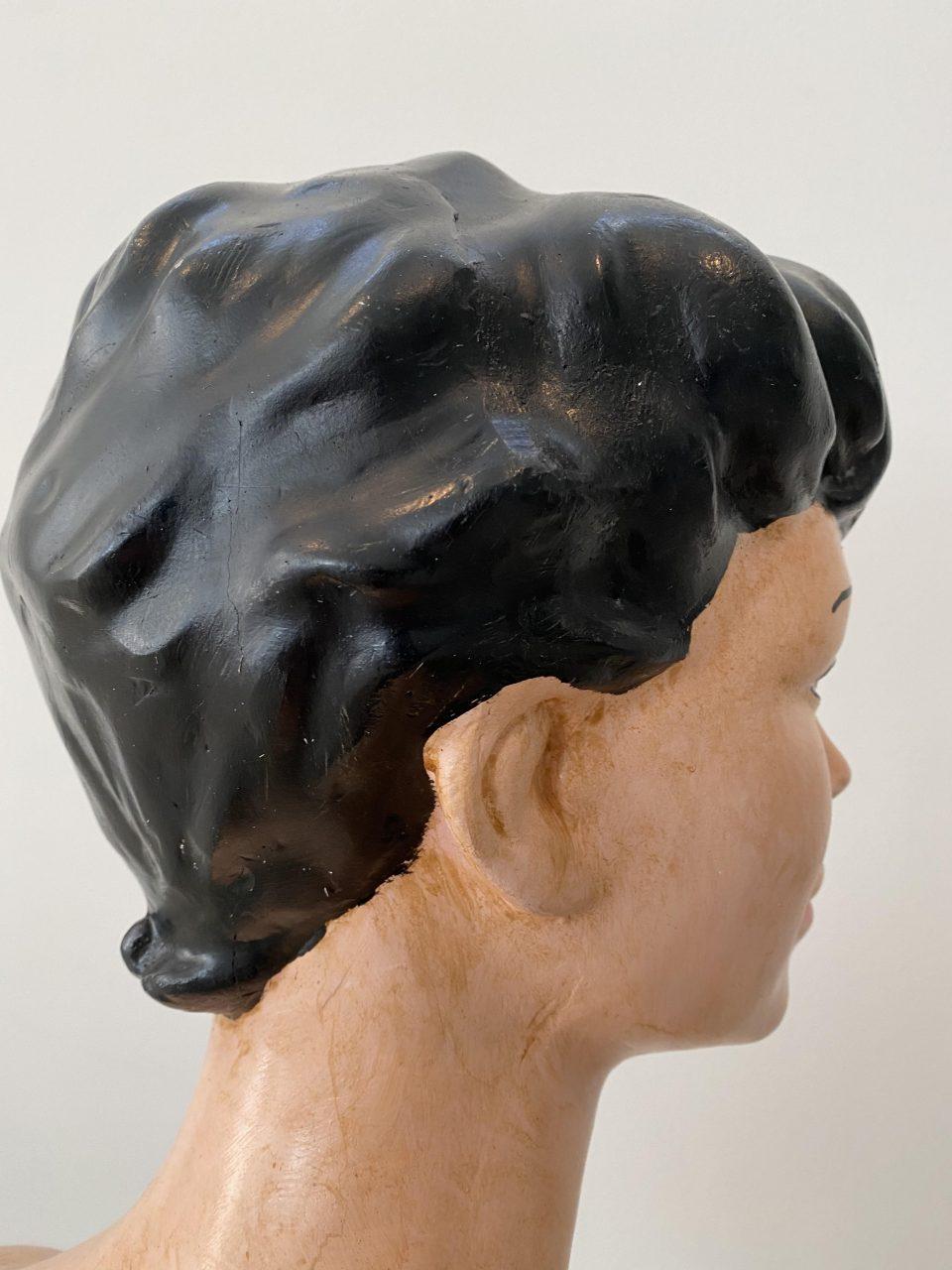 Plaster Figurine / Bust – Chanel 1940s 4