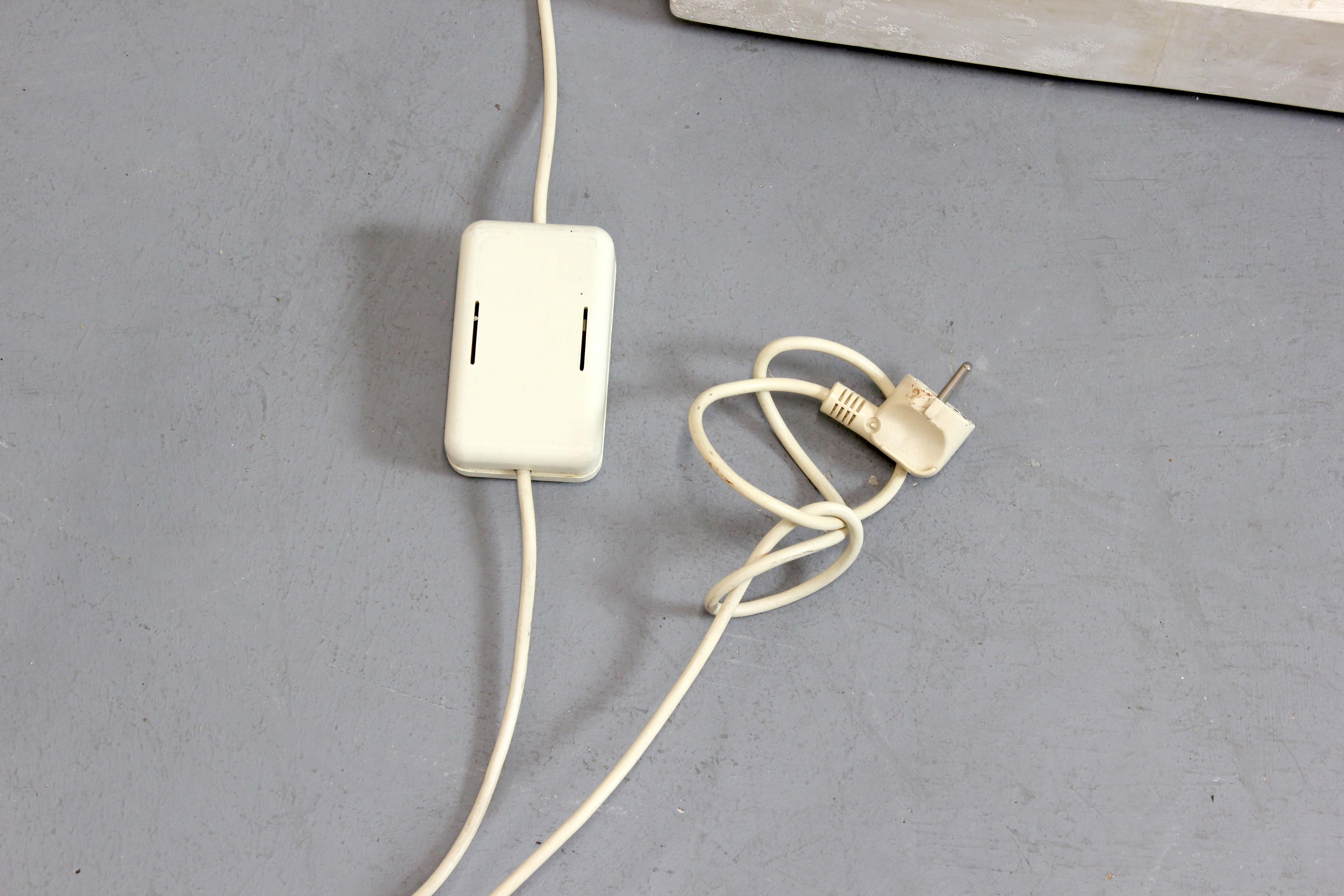 Intonaco Lampada da terra in gesso con finitura in stucco veneziano - c. 1970 - Spagna in vendita