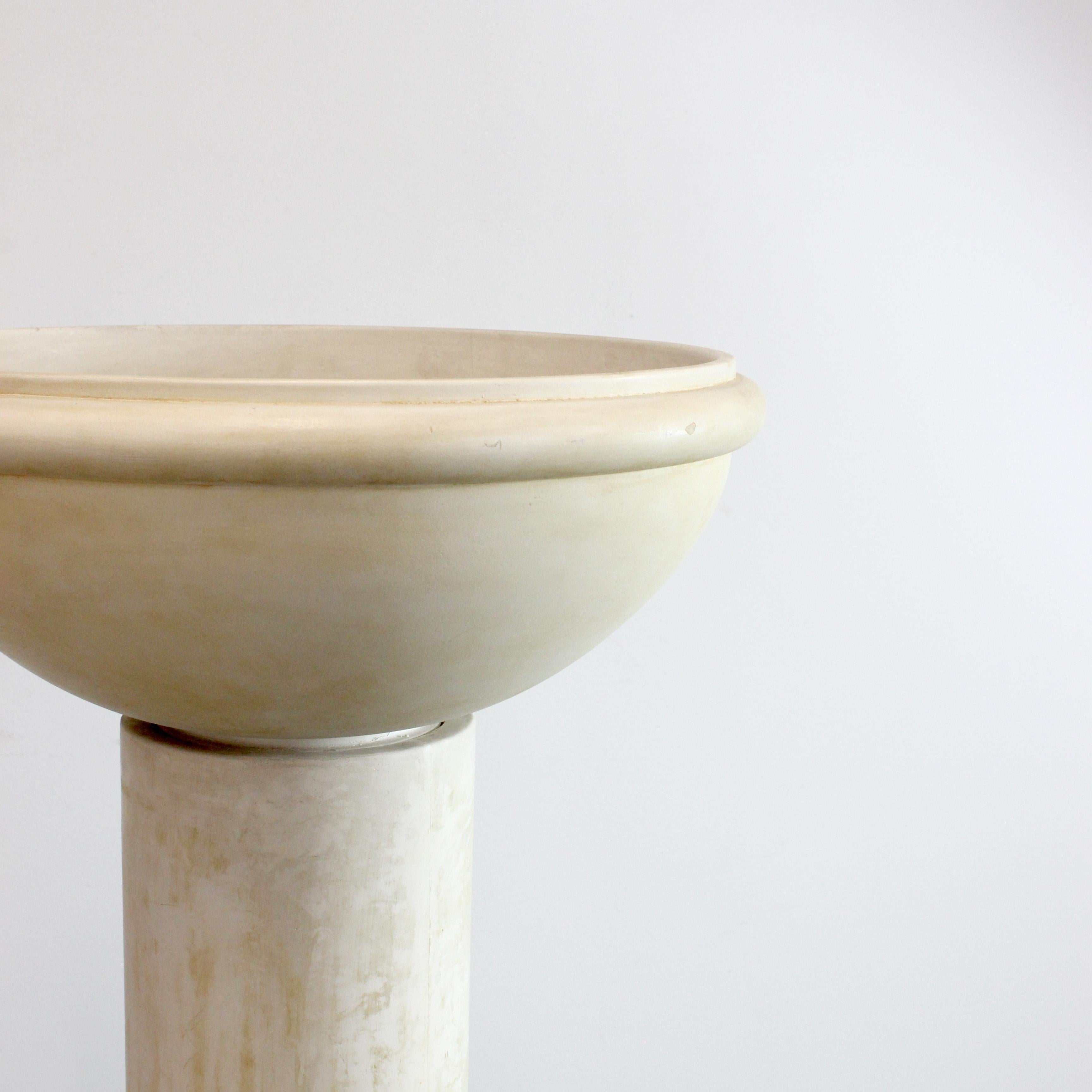 Lampada da terra in gesso con finitura in stucco veneziano - c. 1970 - Spagna in vendita 2