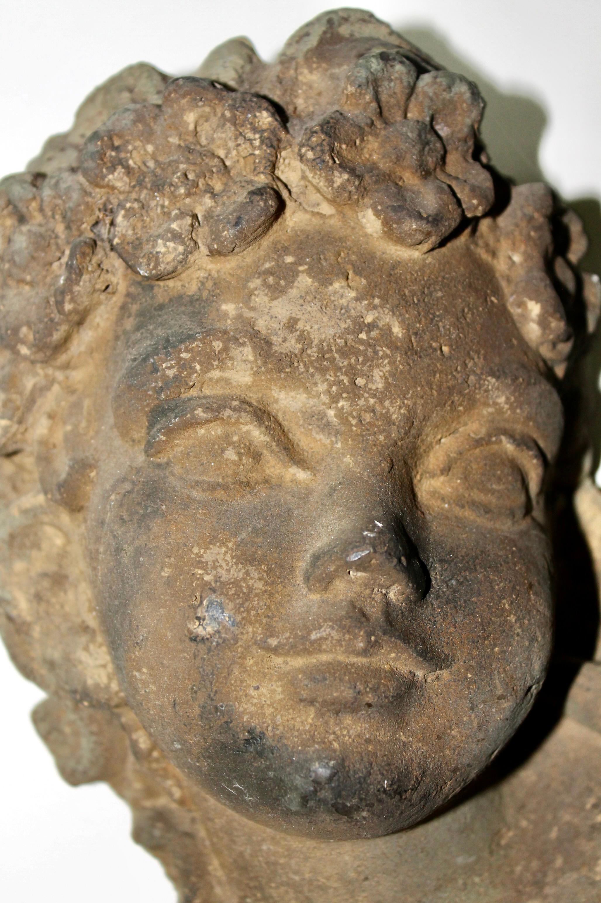Plaster Fragment of a Child For Sale 3