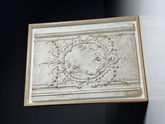 Plaster framed ceiling or wall ornament