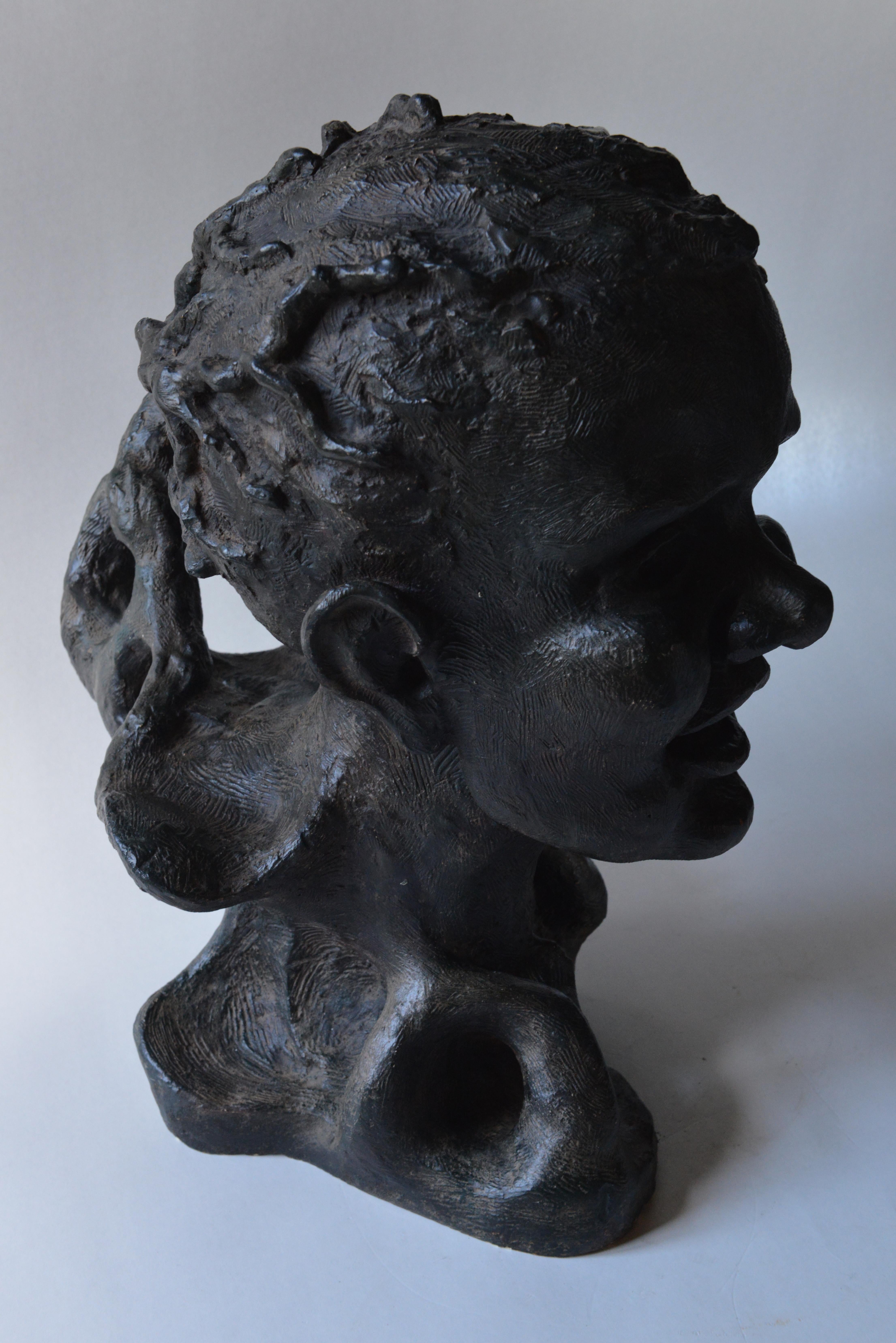 Plaster Head of a Woman For Sale 6