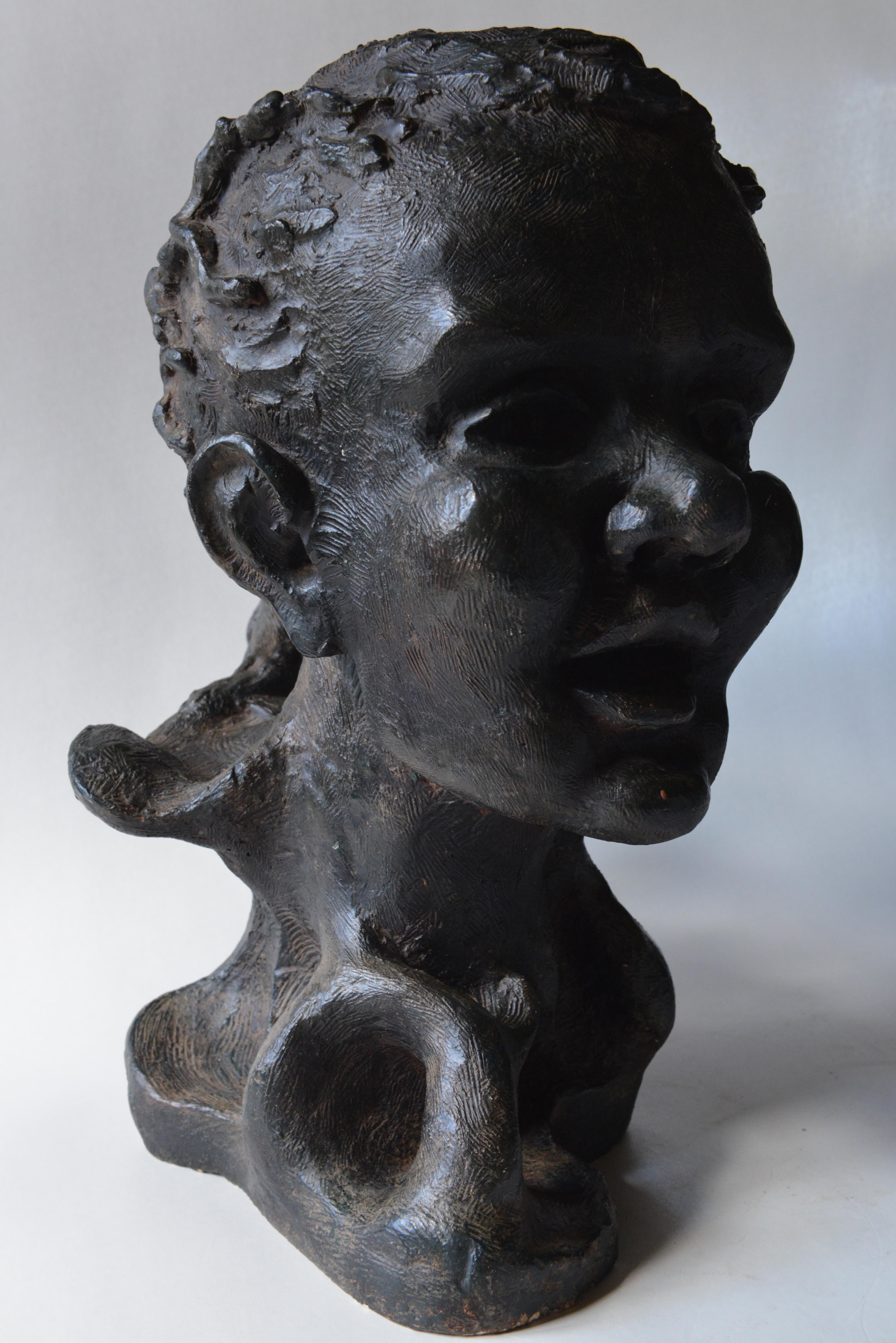 Plaster Head of a Woman For Sale 7