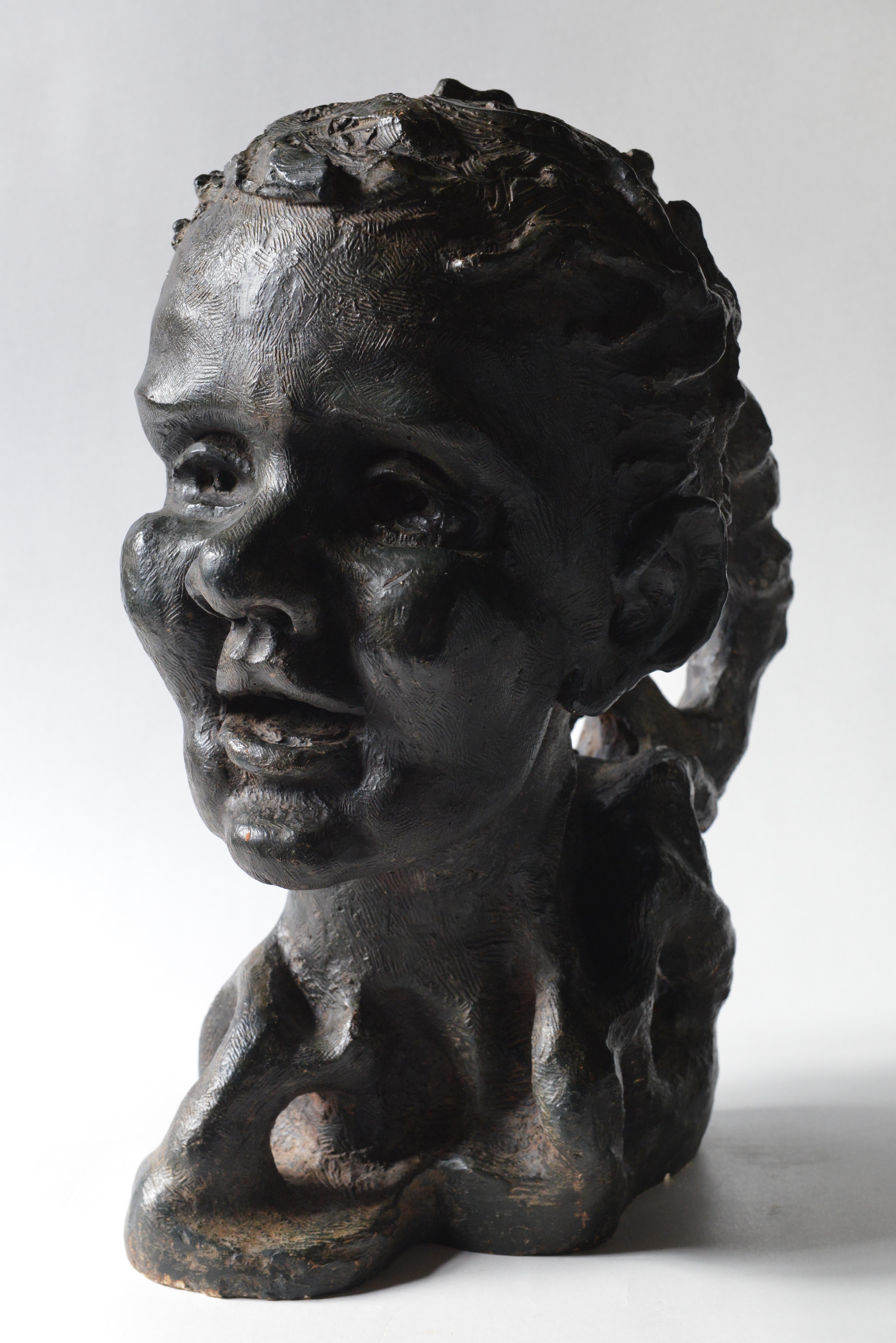 Plaster Head of a Woman For Sale 11