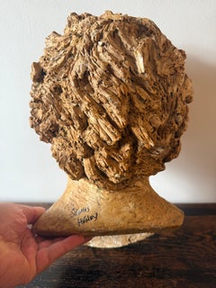 Plaster Head sculpture