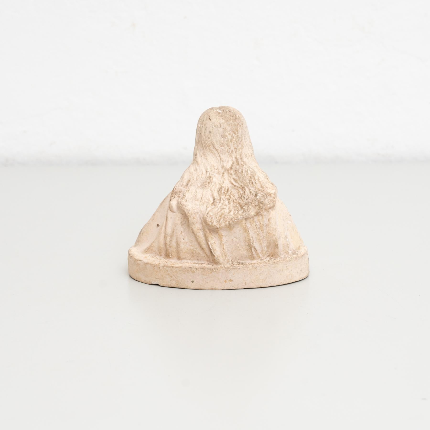 Plaster Jesus Christ Traditional Figure, circa 1950 2
