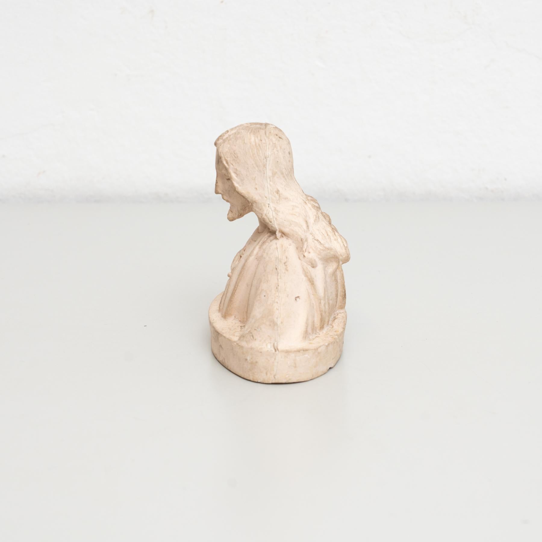 Plaster Jesus Christ Traditional Figure, circa 1950 4
