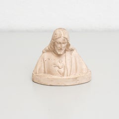 Plaster Jesus Christ Traditional Figure, circa 1950