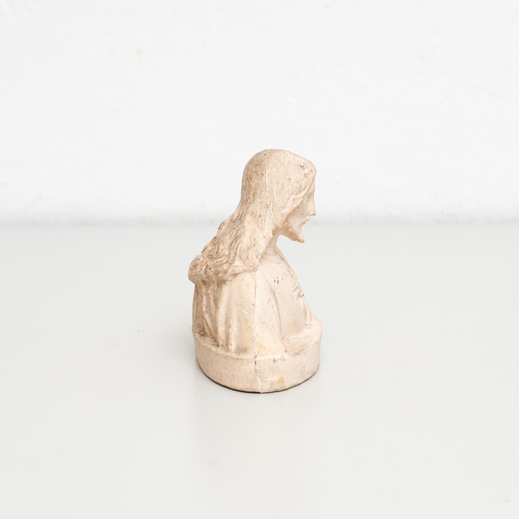 Plaster Jesus Christ Traditional Figure, circa 1950 For Sale 2
