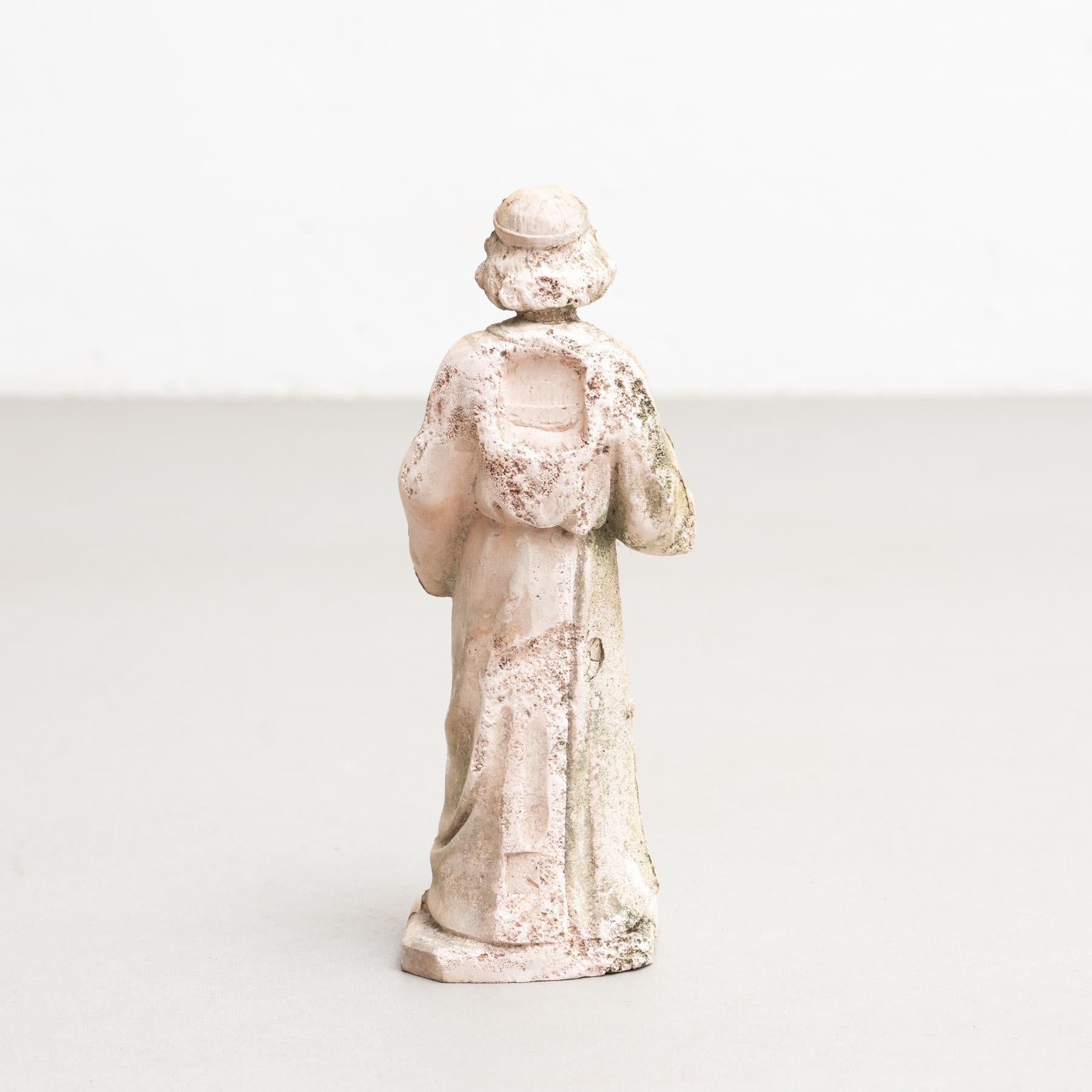 Plaster Jesus Traditional Figure, circa 1950 For Sale 4