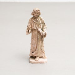 Plaster Jesus Traditional Figure, circa 1950