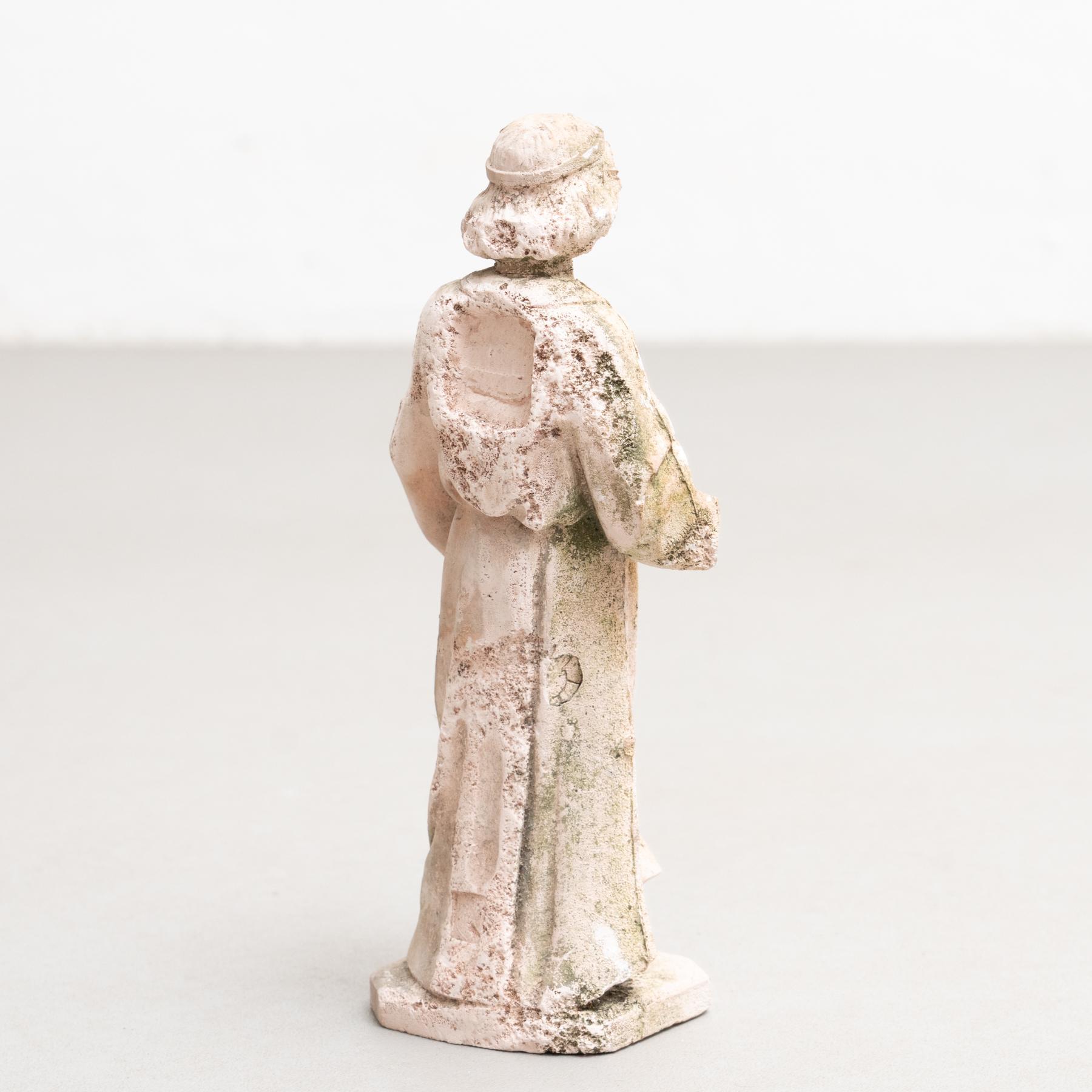 Plaster Jesus Traditional Figure, circa 1950 For Sale 3