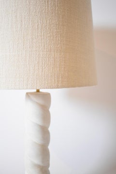 Plaster lamp, 1940s.