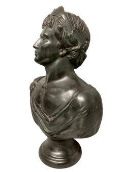 Plaster Library Bust Of The Emperor Augustus