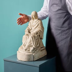 Plaster Maquette of a Seated Lady