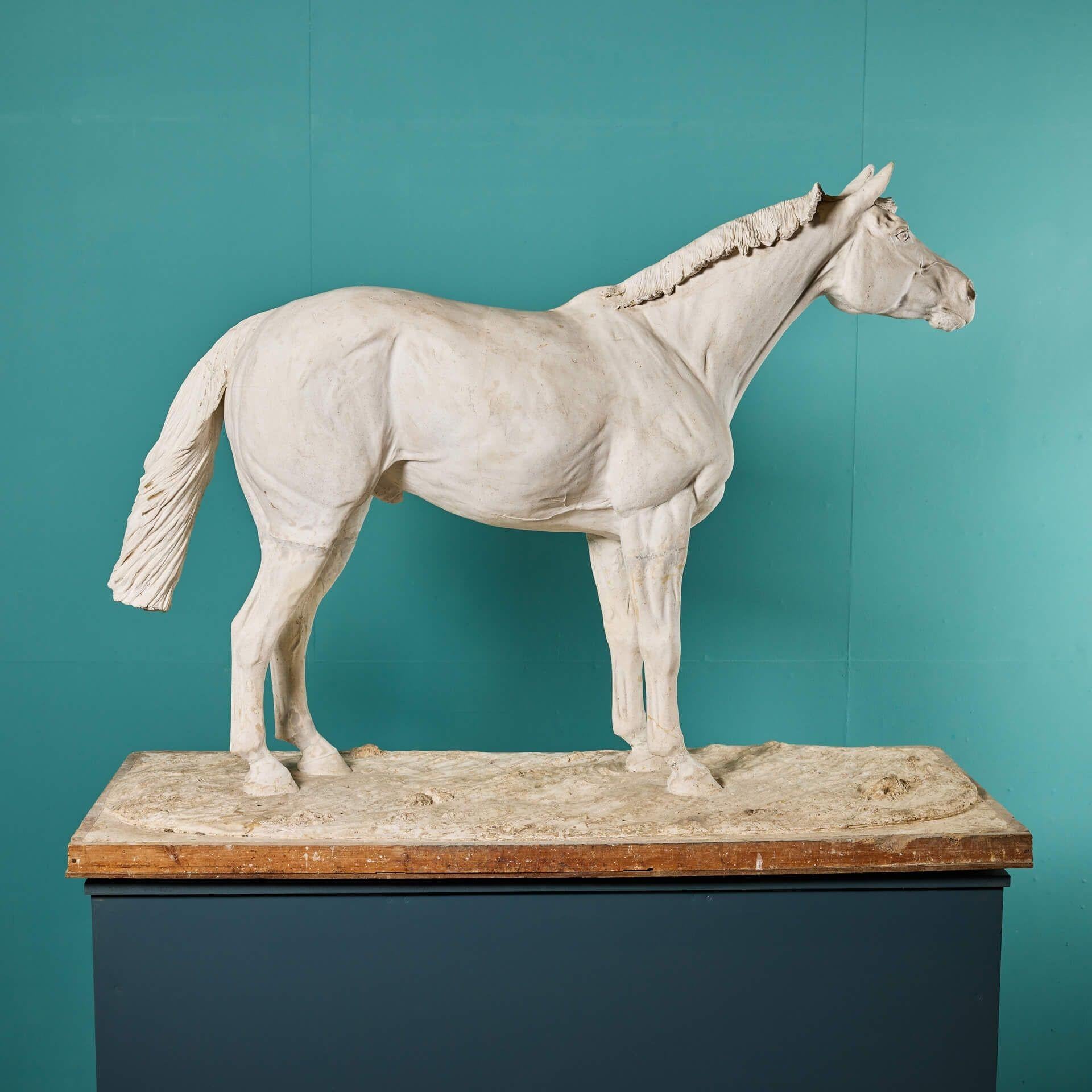 Mid-Century Modern Plaster Maquette of Red Rum by Annette Yarrow For Sale