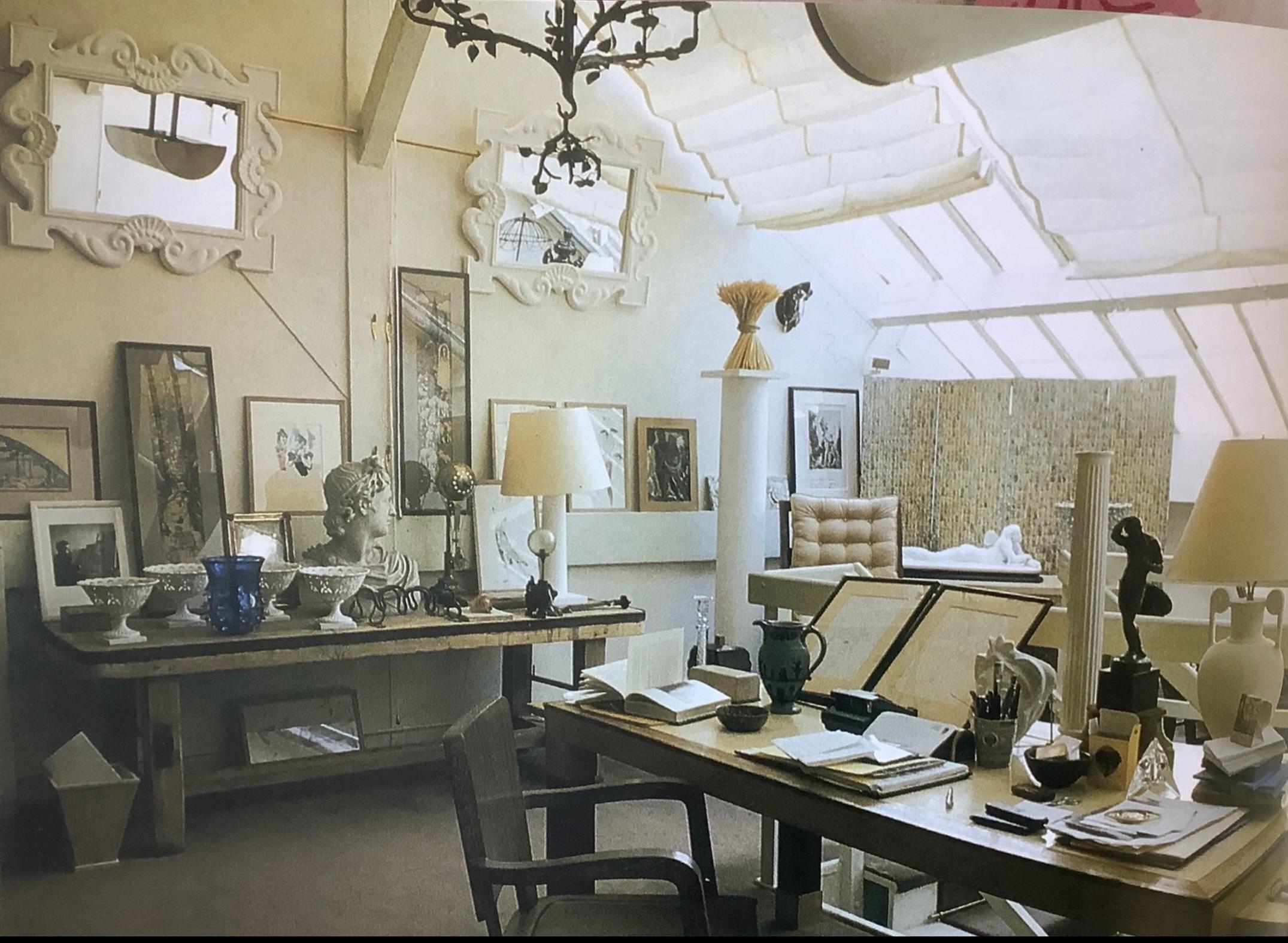 Plaster Mirror after Serge Roche (1898-1988) For Sale 8