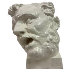 Plaster Model Of a Classical Male Head