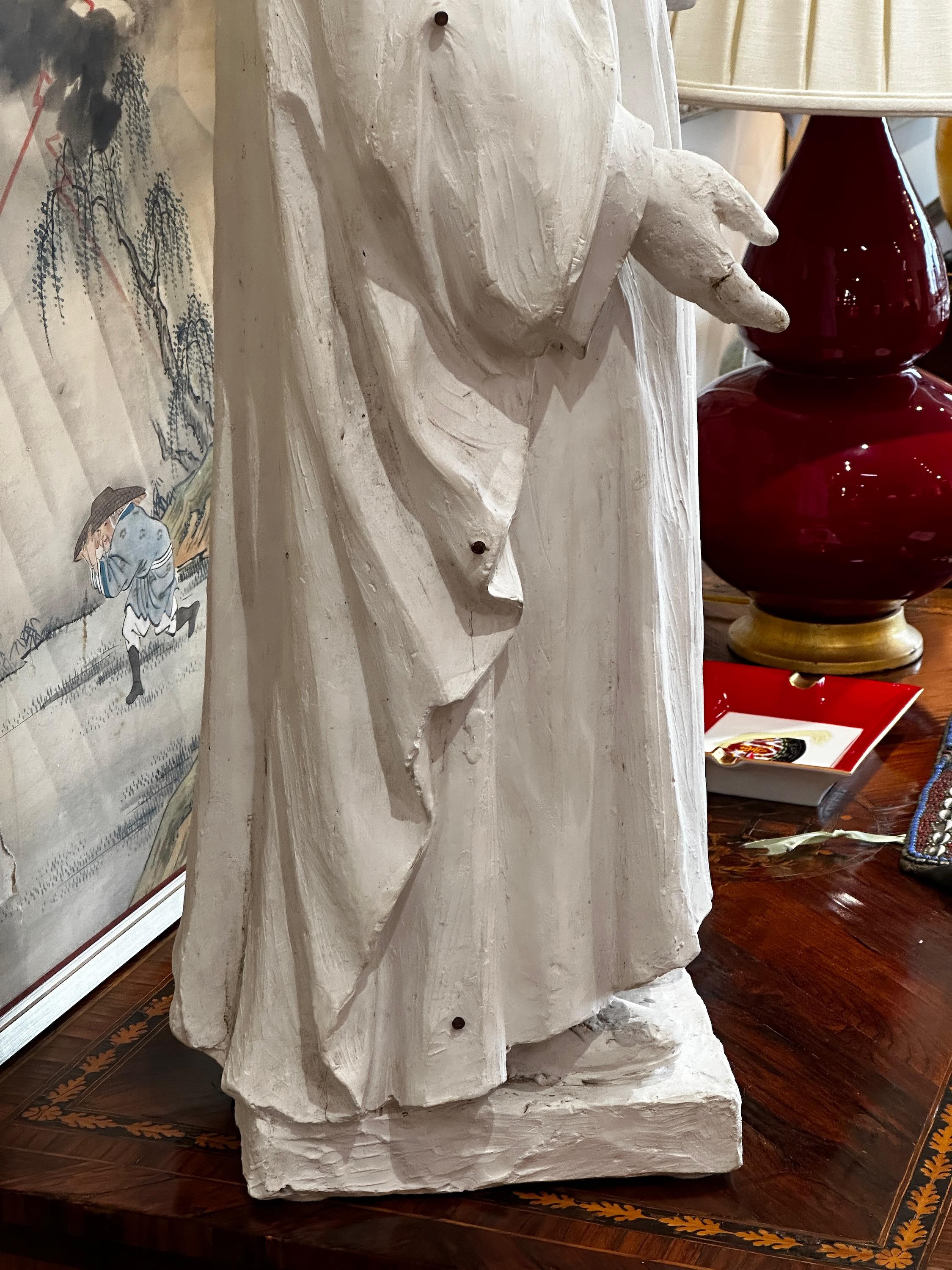 Modèle d'artiste en plâtre d'un moine de Bedouin à Paris Bon état - En vente à Kilmarnock, VA