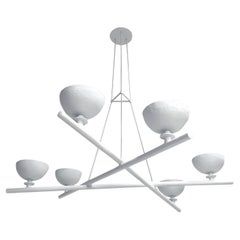 Plaster of Paris "Duroc" Chandelier by Bourgeois Boheme Atelier