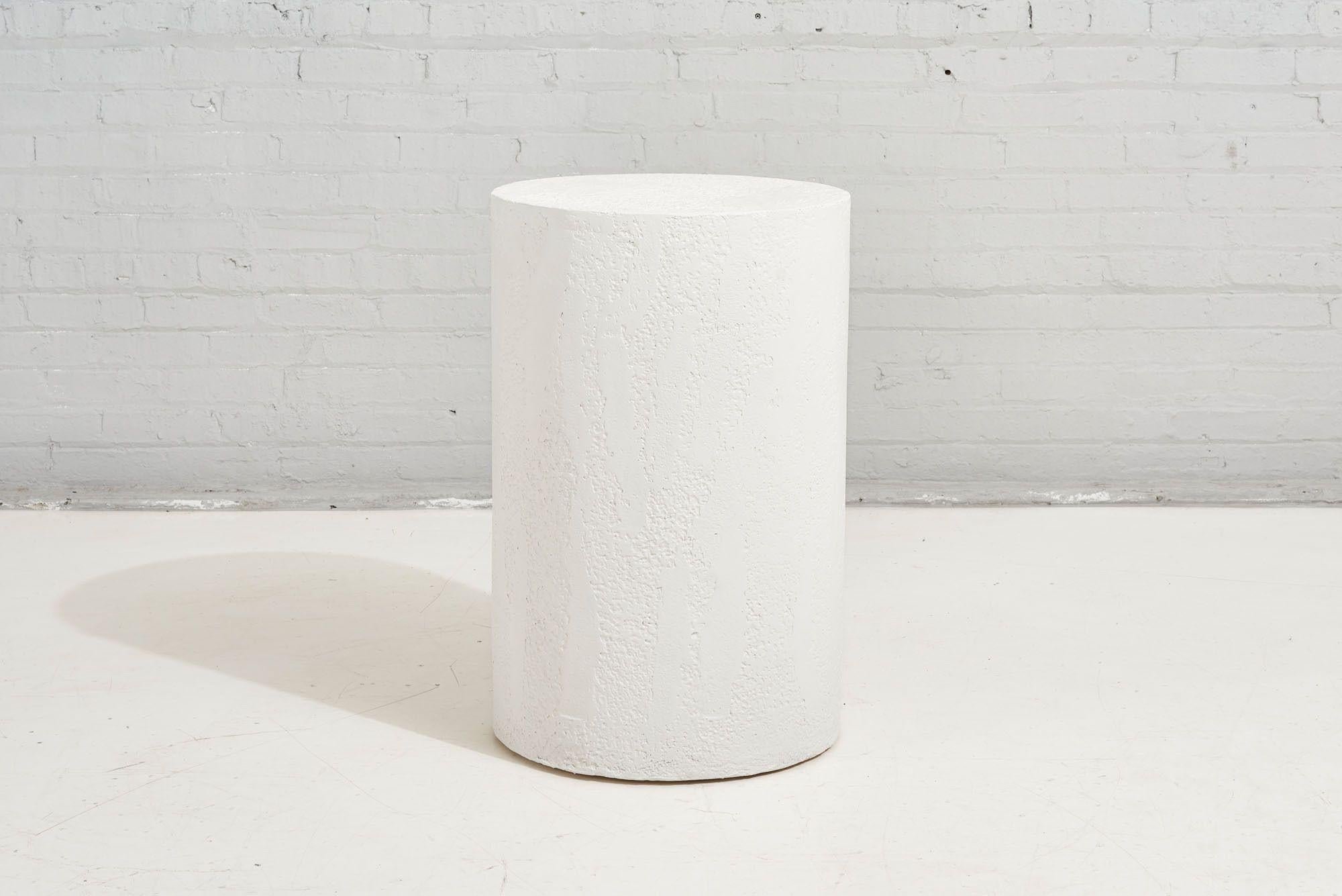 Plaster Postmodern pedestal, 1970.