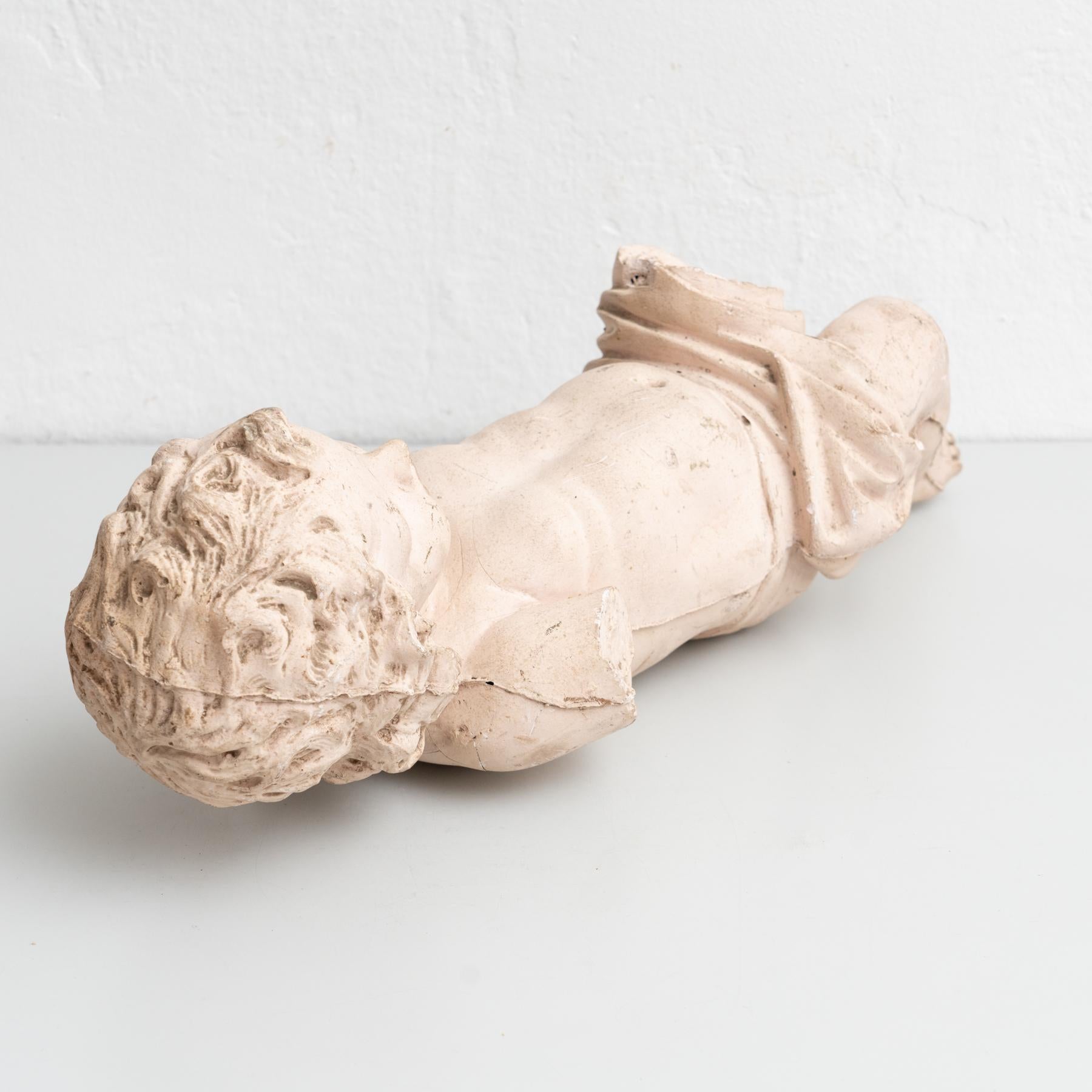Plaster Religious Baby Jesus Christ Traditional Figure, circa 1950 For Sale 5