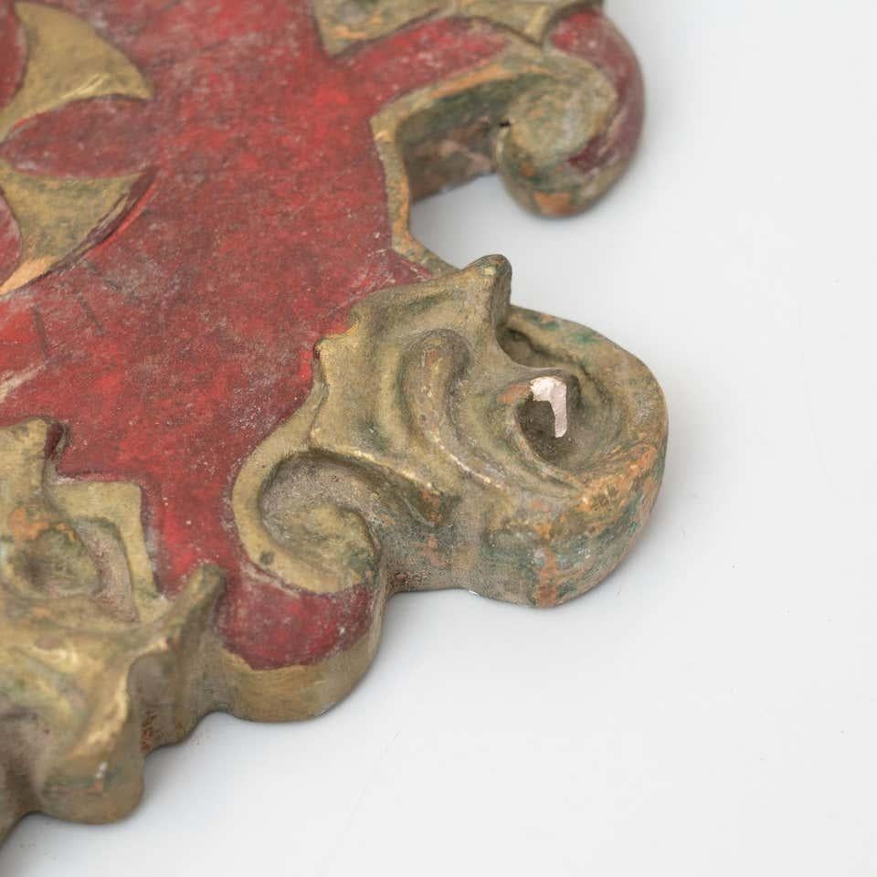 Plaster Religious Traditional Artwork, circa 1950 For Sale 6