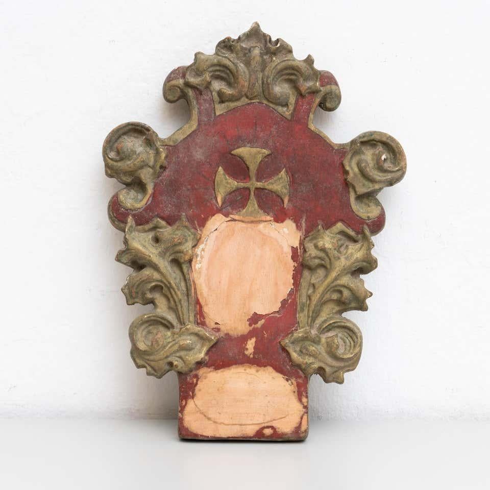 Modern Plaster Religious Traditional Artwork, circa 1950 For Sale