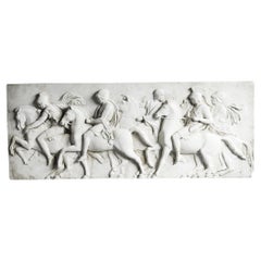 Plaster Reproduction of Elgin Marbles Section