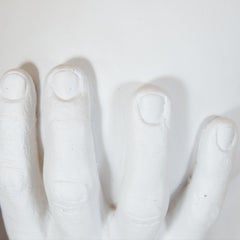 Plaster Sculptural Table Lamp