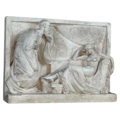 Escultura de escayola, hacia 1900