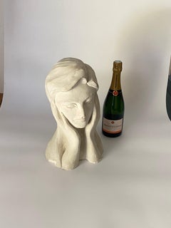 Plaster Sculpture, Art Deco Period, Jan & Joel Martel Style, France, circa 1930