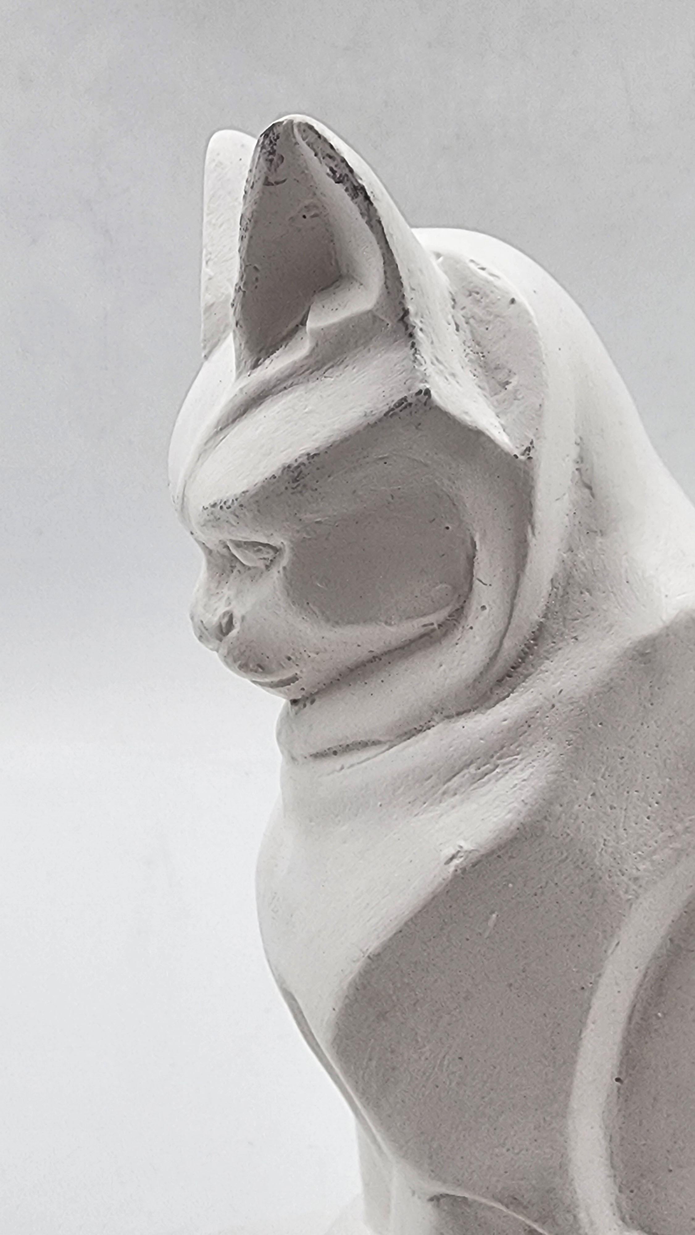 Plaster sculpture by Édouard-Marcel Sandoz 