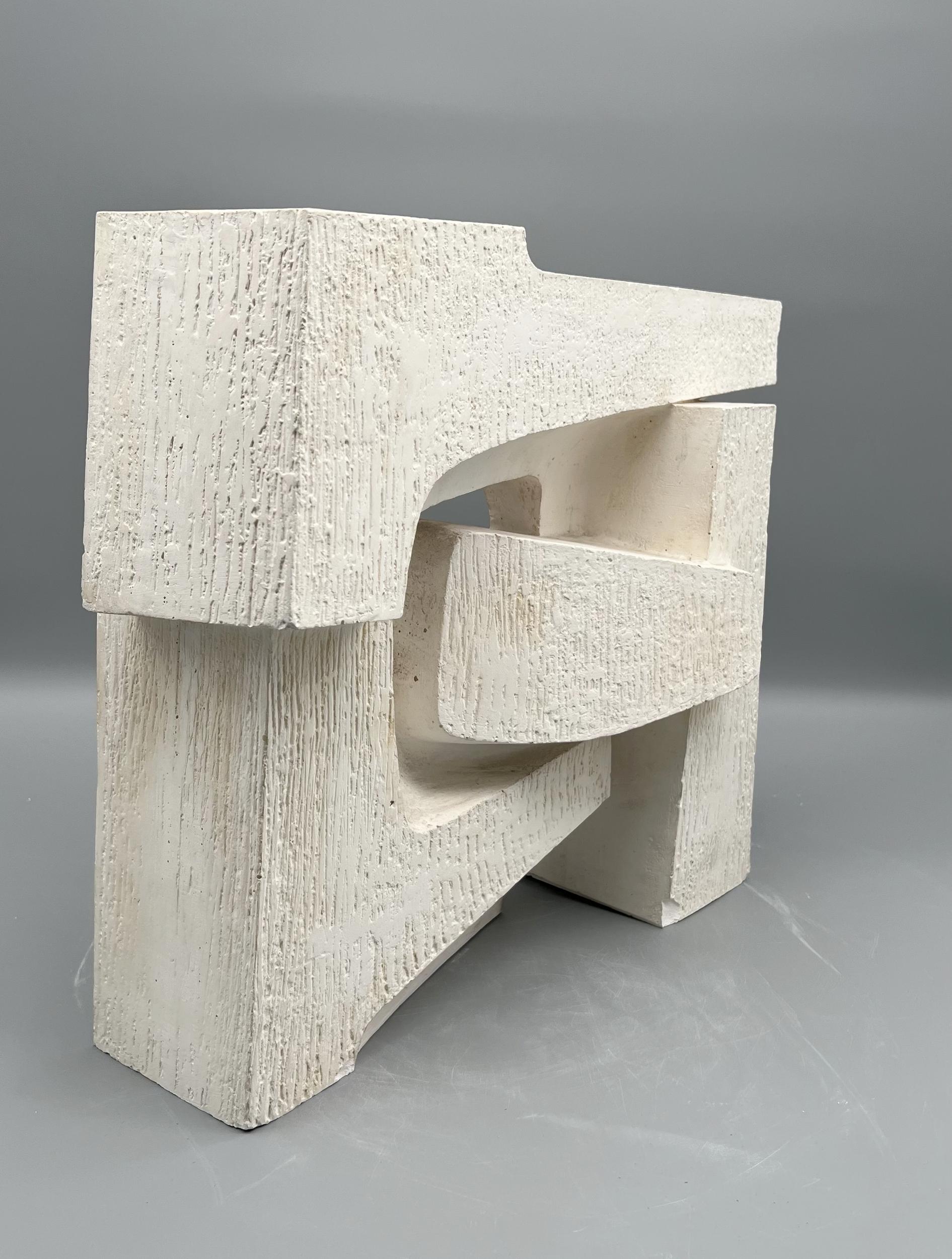 French Plaster sculpture by Michel Lucotte, France, 1961 For Sale