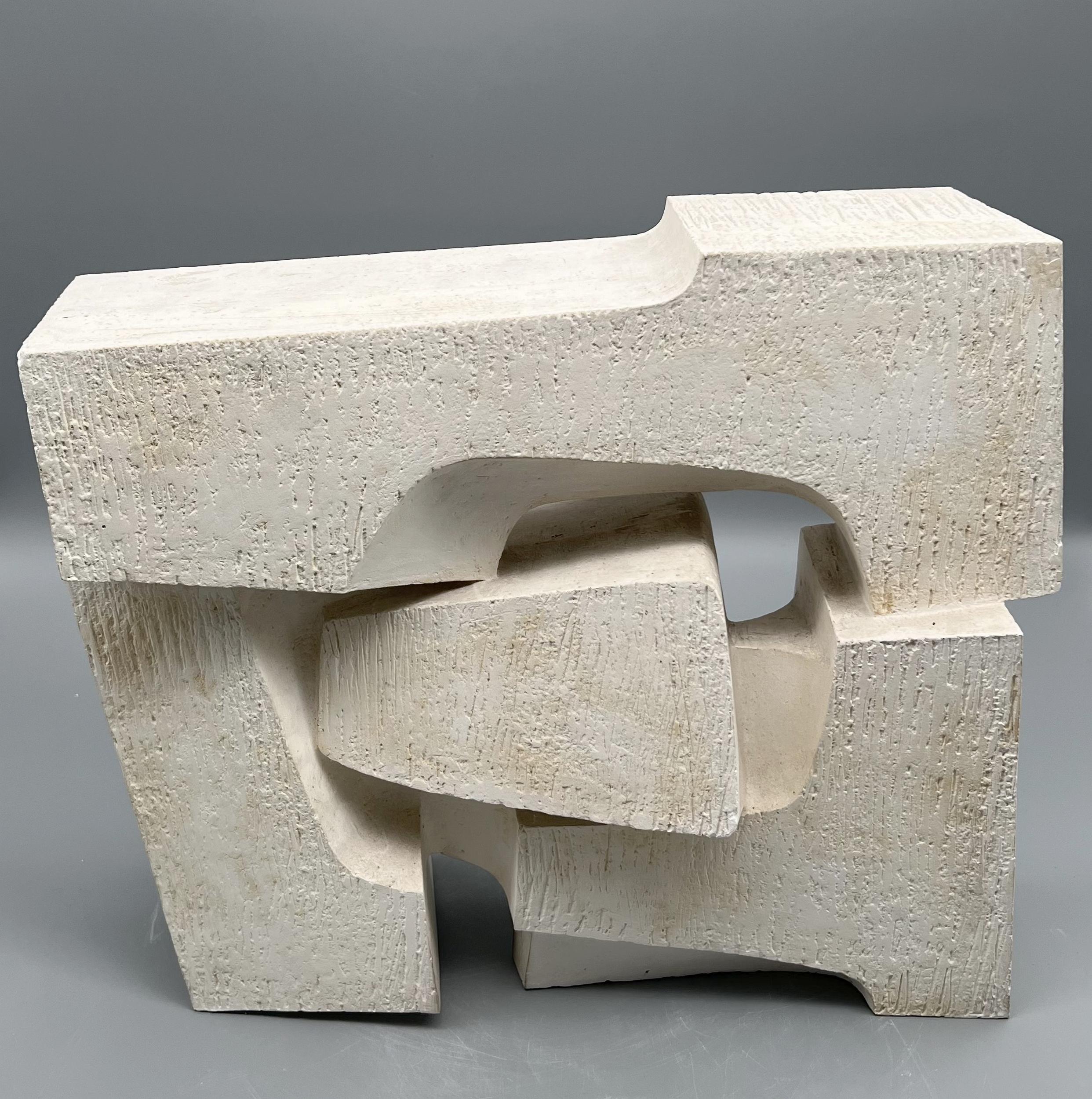 Mid-20th Century Plaster sculpture by Michel Lucotte, France, 1961 For Sale