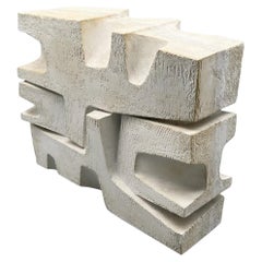 Sculpture en plâtre de Michel Lucotte, France, 1961