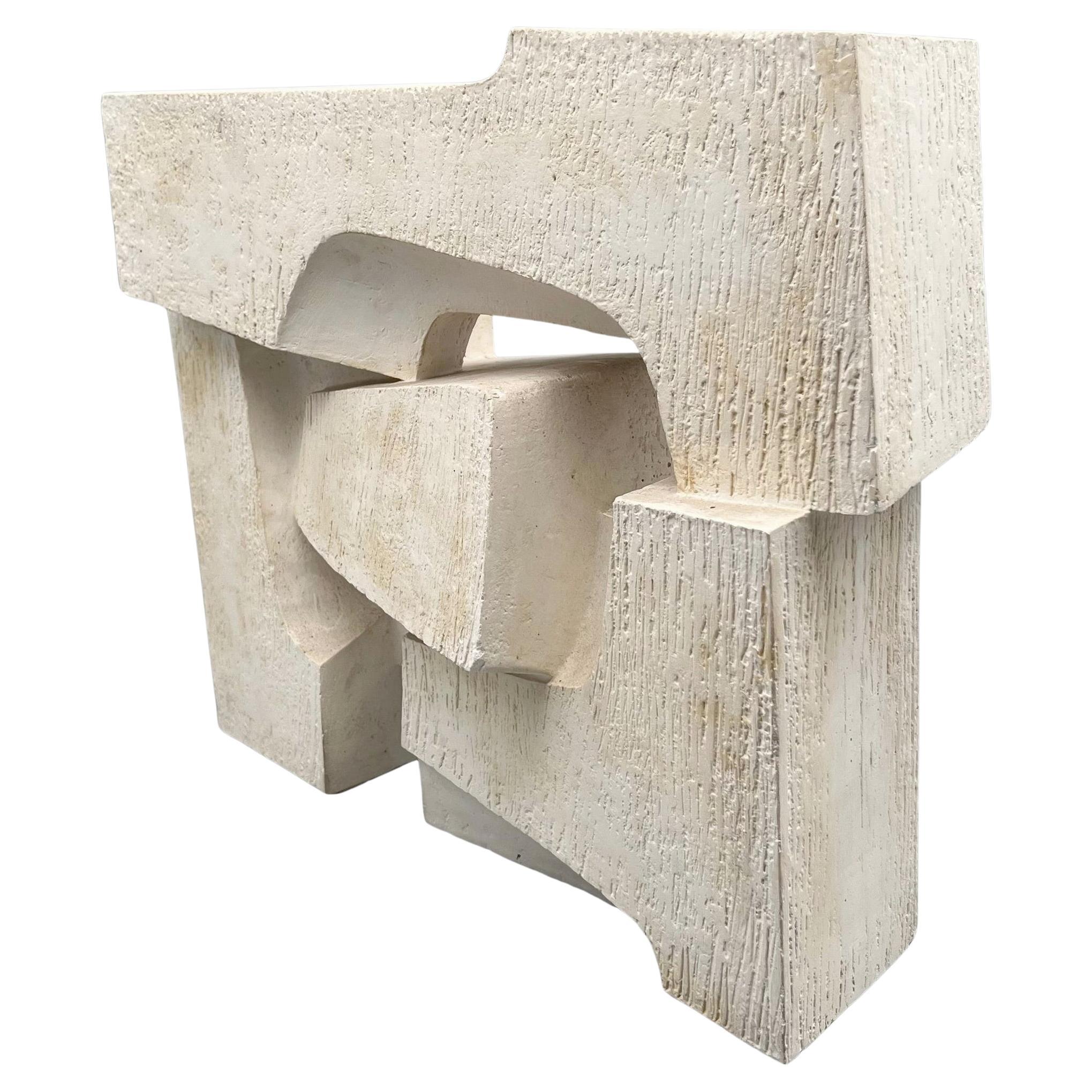 Scultura in gesso di Michel Lucotte, Francia, 1961