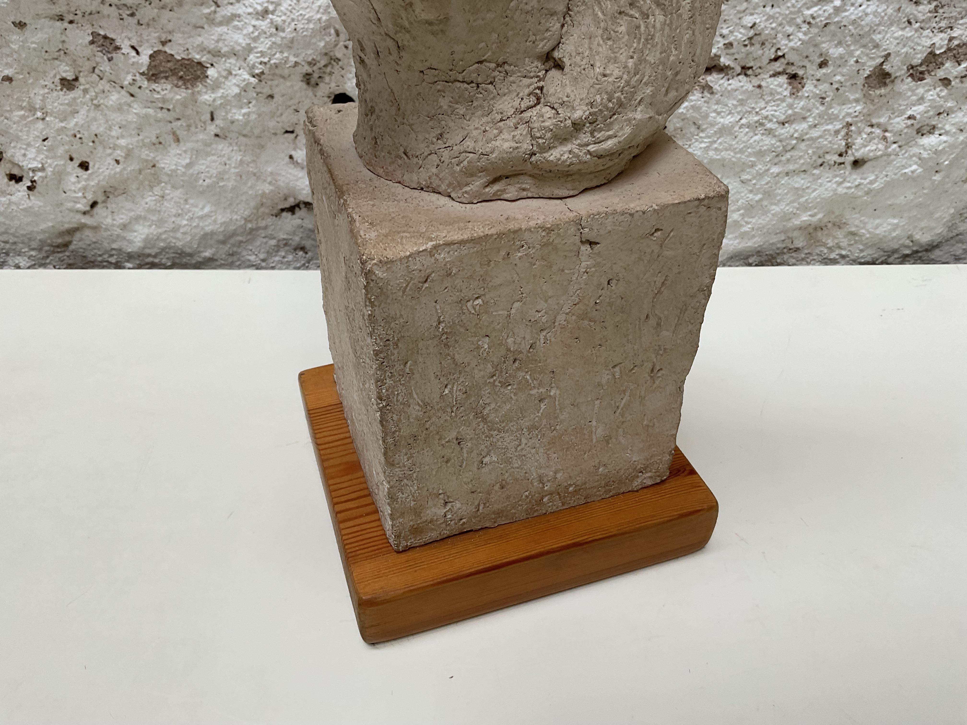 Mid-Century moderno Scultura in gesso 