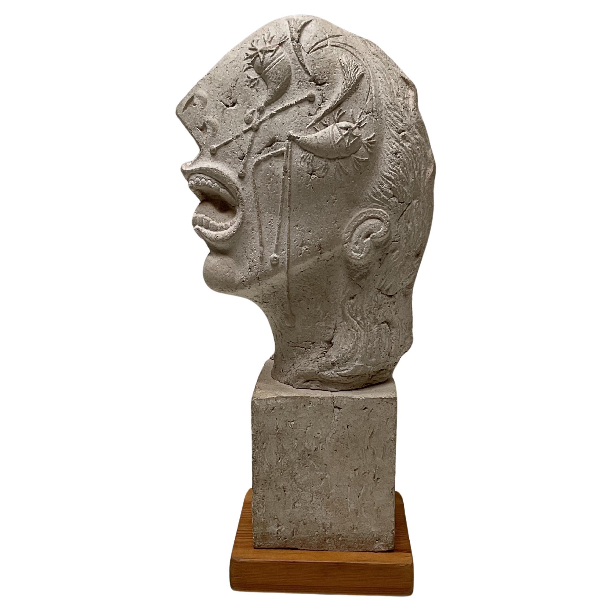 Plaster Sculpture “Étude Guernica – La Femme qui Pleure” after Pablo Picasso