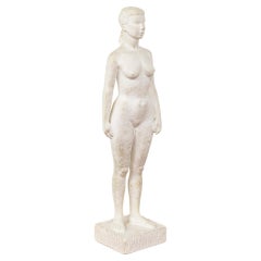 Plaster Sculpture Made by Emil Näsvall, Sweden, 1950s