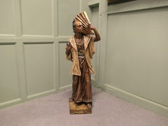 Plaster Sculpture of a Samurai Warrior The Samurai were a caste of warrior