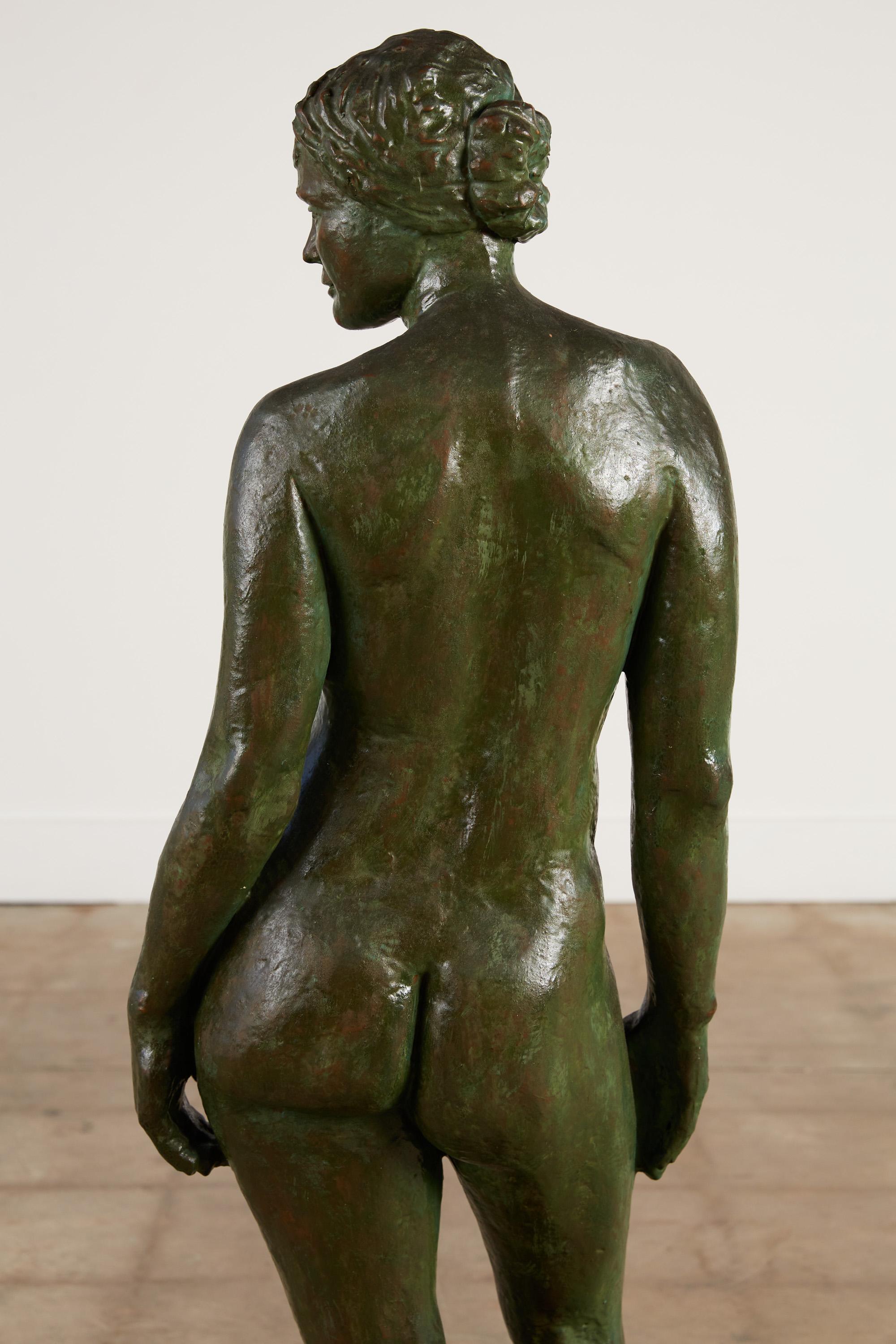 Plaster Sculpture of a Woman 2