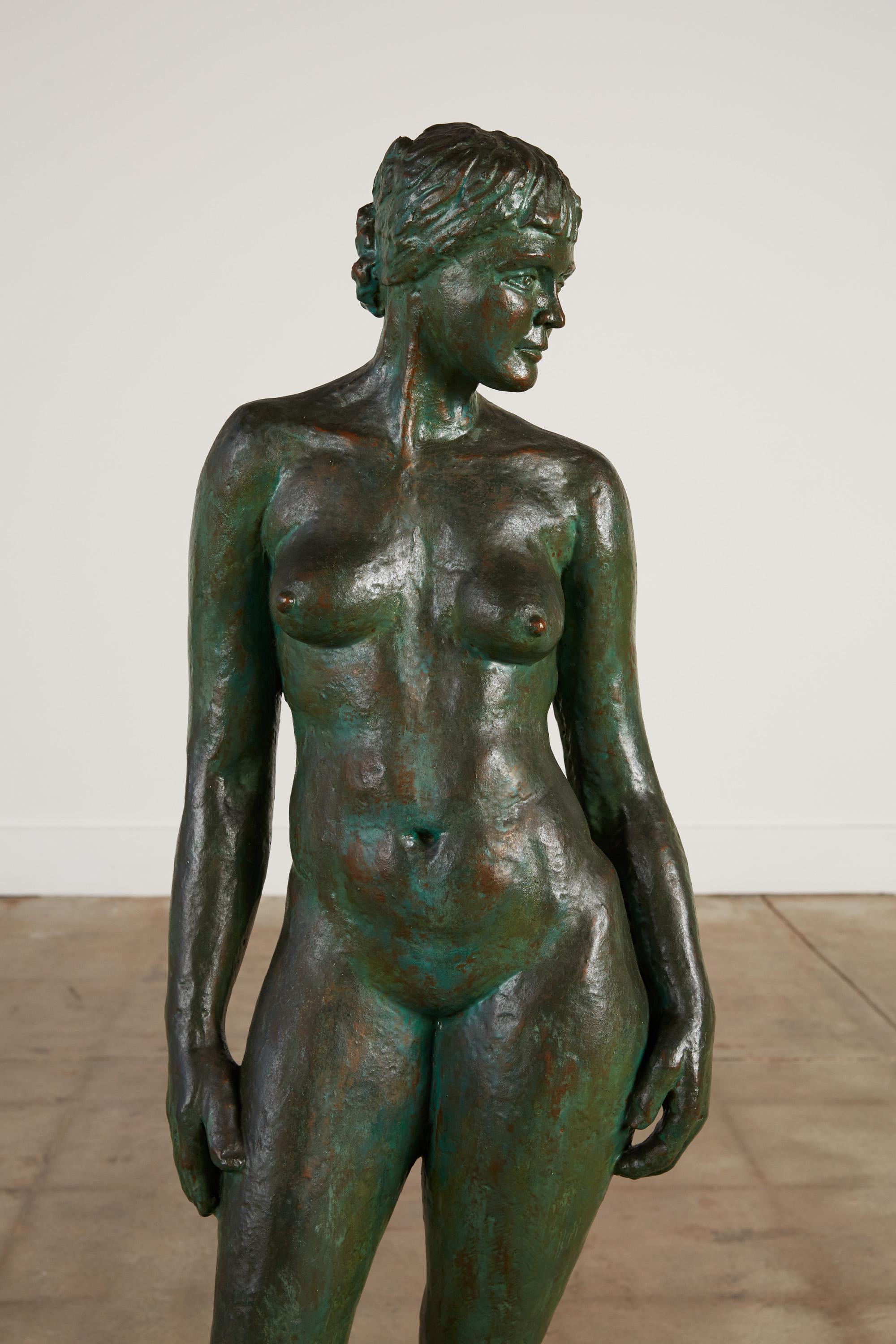 Plaster Sculpture of a Woman 3