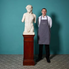 Plaster Sculpture of Eros After the Antique