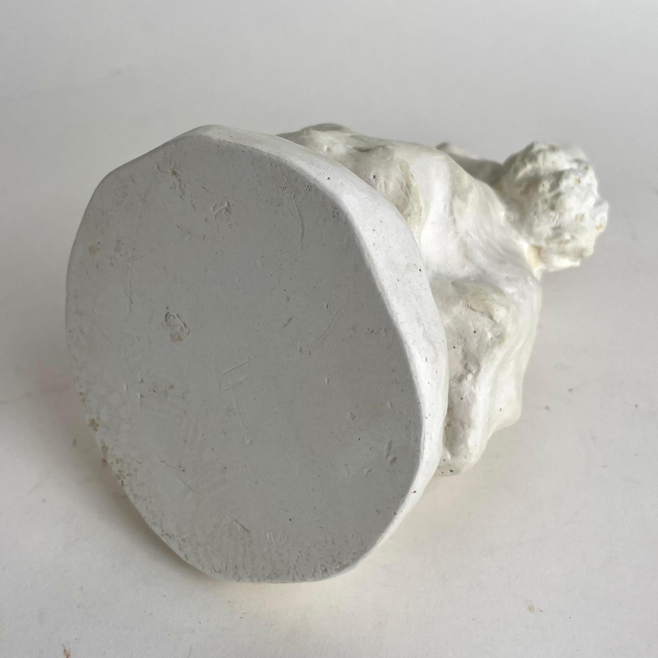 Scultura in gesso di Ruth Milles (1873-1941). Art Nouveau, inizio XX secolo in vendita 5